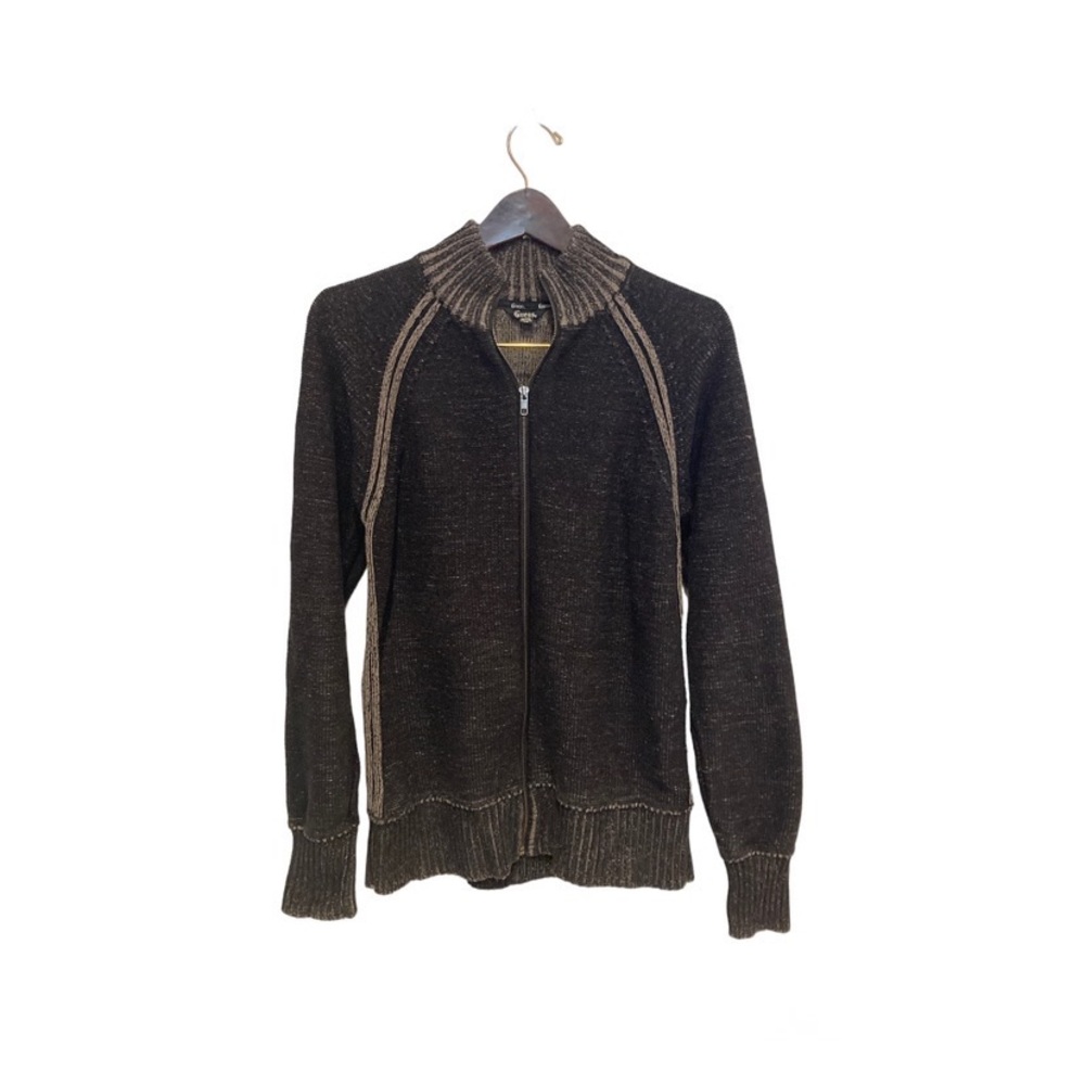Vintage Guess Zip Up Sweater